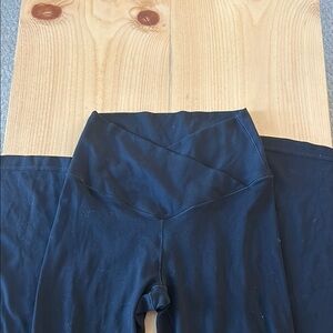 Aerie crossover flare leggings